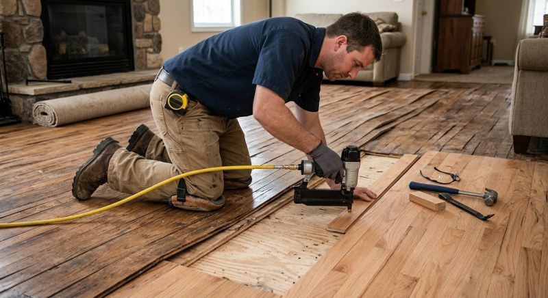 Wood Floor Service in Wylie, TX