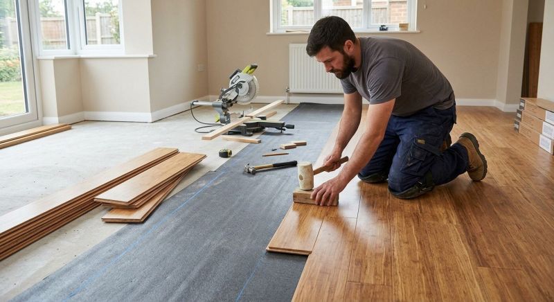 Bamboo Flooring Installation in Wylie, TX