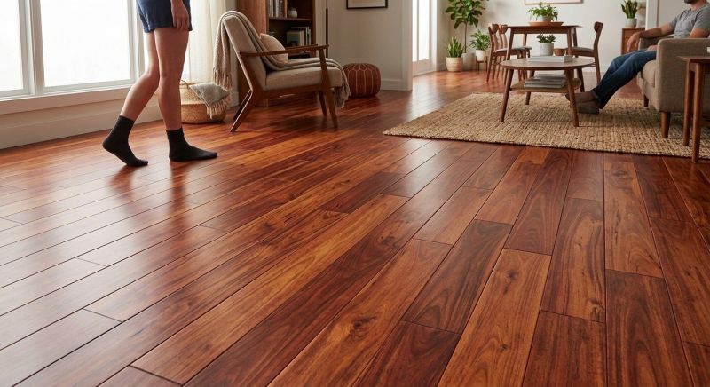 Cherry Floor Installation in Mesquite, TX