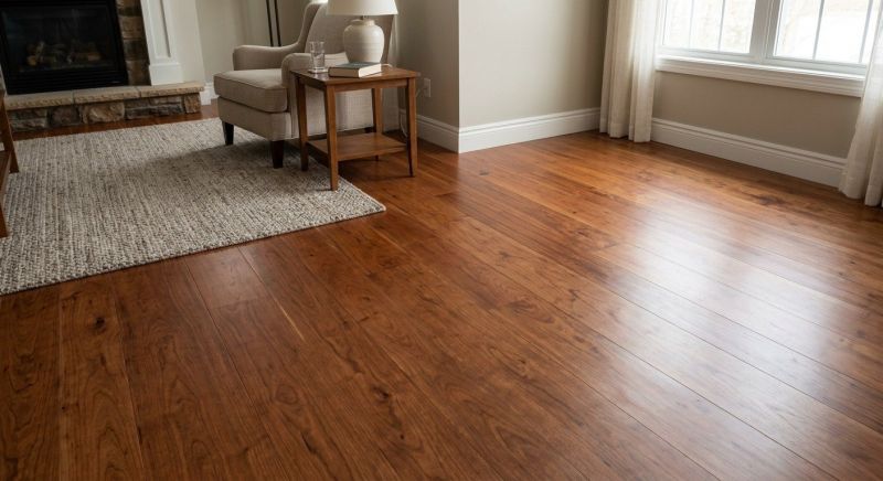 Cherry Floor Installation in Princeton, TX