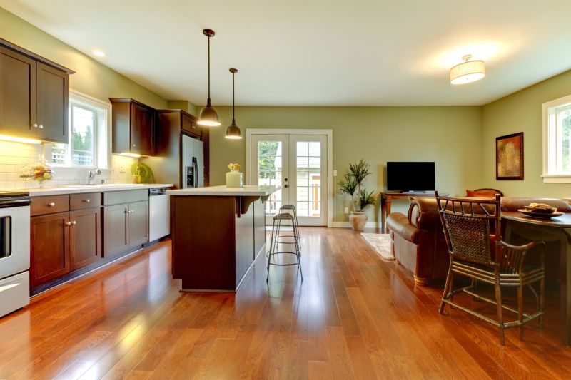 Cherry Floor Installation in Quinlan, TX