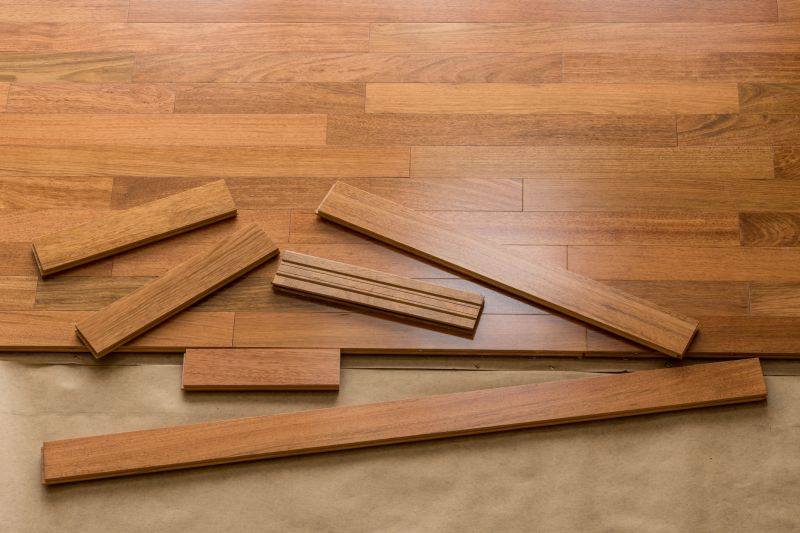 Cherry Floor Installation in Rockwall County, TX