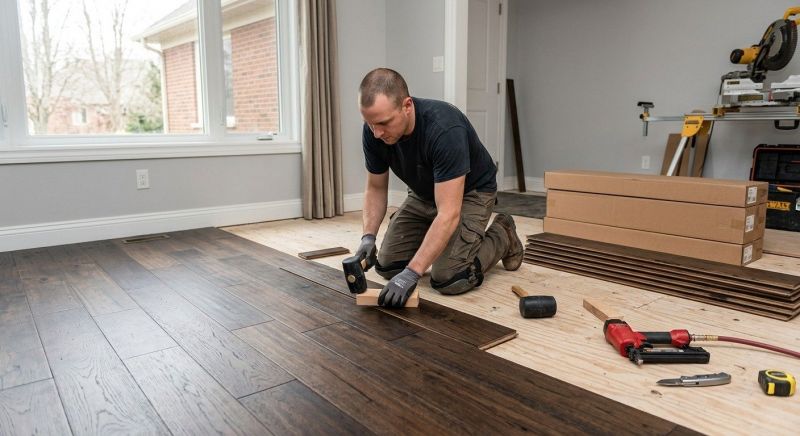Hardwood Floor Installation in Addison, TX