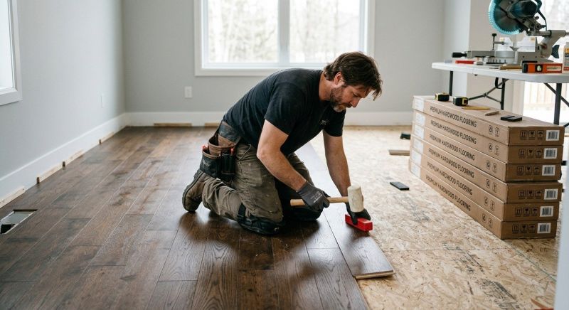 Hardwood Floor Installation in Anna, TX