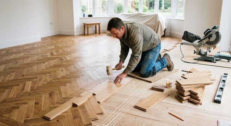 Hardwood Floor Installation in The Colony, TX