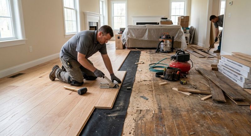 Hardwood Replacement in Richardson, TX