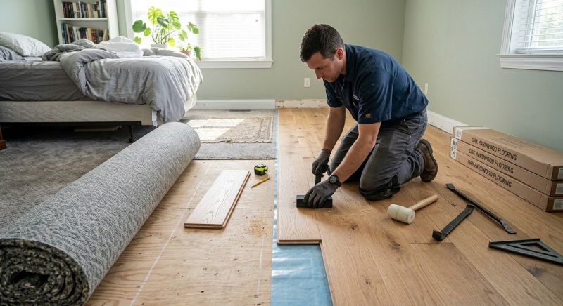 Hardwood Replacement in Rockwall County, TX