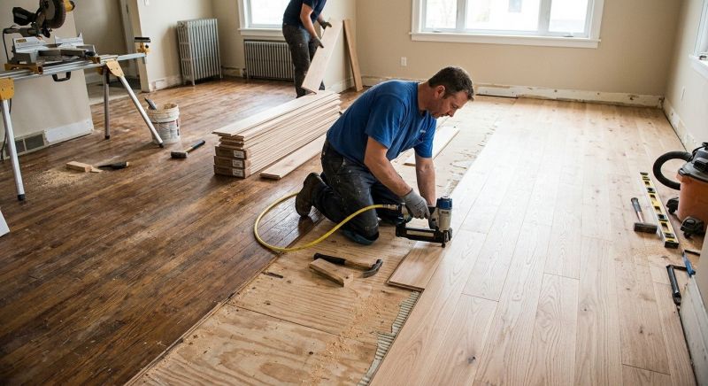 Hardwood Replacement in Rockwall, TX