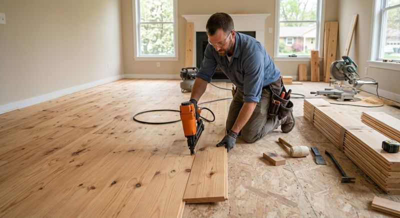 Maple Flooring Installation in Caddo Mills, TX