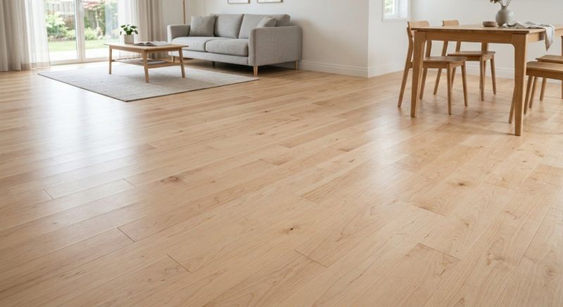 Maple Flooring Installation in Denton County, TX