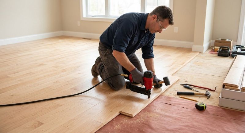 Maple Flooring Installation in Mesquite, TX