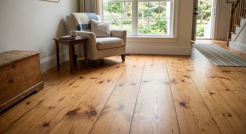 Pine Floor Installation in Wylie, TX