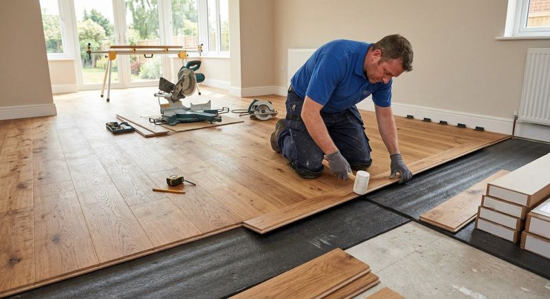 Plank Floor Installation in Wylie, TX