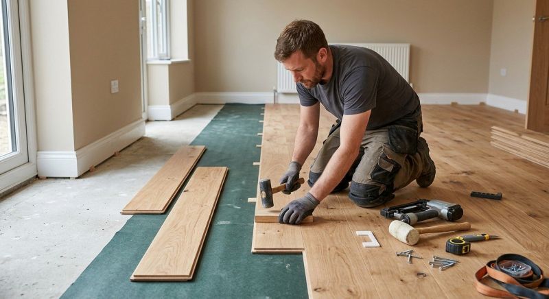 Wood Floor Replacement in Prosper, TX