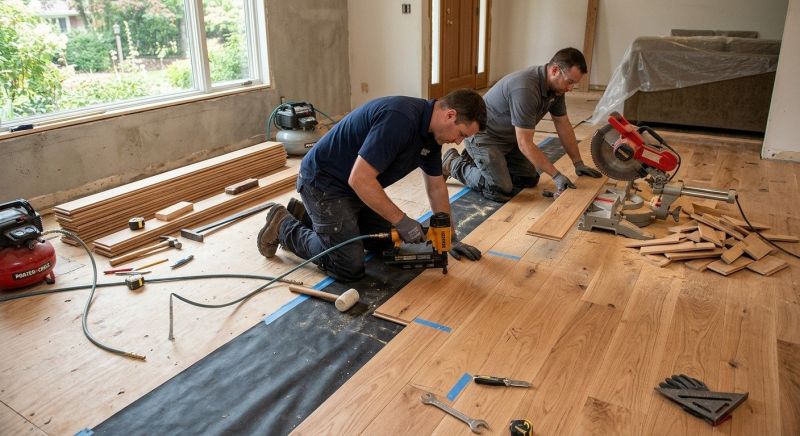 Wood Flooring Installation in Collin County, TX