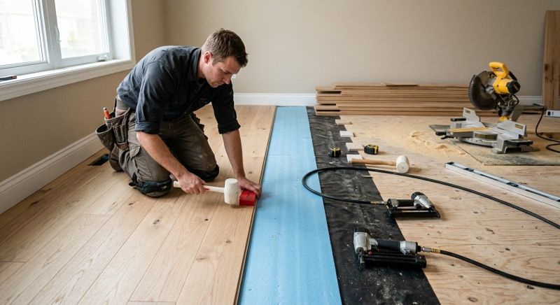 Wood Flooring Installation in Quinlan, TX