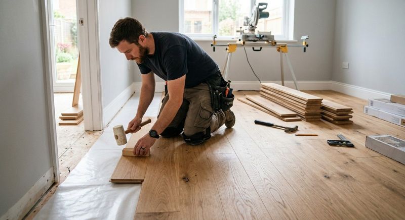 Wood Flooring Installation in Rowlett, TX